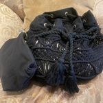 🛍NEW WITHOUT TAGS CROCHET HOBO BLACK BAG🛍 Photo 0