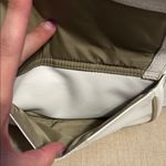 Ecco White and Grey Leather and Suede Shoulder Bag Photo 4