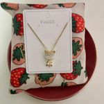 18K Gold Plated Tiger Shape Necklace White Photo 6