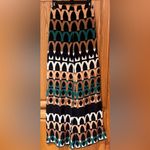 ZARA  High Waist Wide Leg Geometric Tribal Safari Print Palazzo Pants Size XS‎ Photo 11