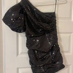 DO+BE  One-Shoulder Black Dress Photo 0