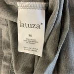 Latuza Pajama Top Medium Gray Short Sleeve Soft Lounge Sleepwear Basic Photo 3