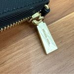 Michael Kors  Jet Set Travel Black Textured Leather Continental Wristlet Wallet Photo 11