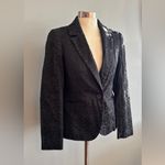 Dana Buchman  Black Textured Blazer Photo 2