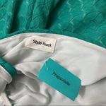 Style Rack Rhapsodielle Green Mini Dress M Photo 7