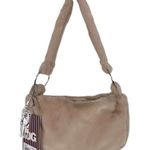 Gilda Paris Beige Tan Faux Fur Shoulder Bag With Bag Charms New With Tags Photo 8
