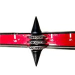 Sam Edelman NEW - Bold Edgy Black Gunmetal Pave Rhinestone Spike Ring by - Sz 7 Photo 1