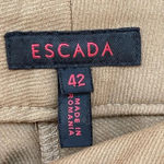 Escada virgin wool trousers size 42 Tan Photo 6