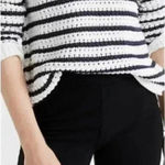 Madewell  Black Ottoman Jacquard Biker Shorts Size S Photo 0