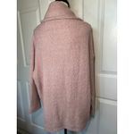 Free People  Beach Anya Tunic Sweater Pink Off Shoulder Boucle Knit NWT Small Photo 4