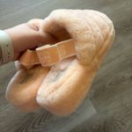 UGG  Fluffy Peachy Pink Shearling Slides Photo 5