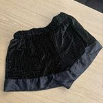 Victoria's Secret Victoria Secret Black Rhinestone Pajama Shorts Small Photo 4
