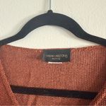 Rust Color Thick Knit Sweater Orange Size M Photo 2