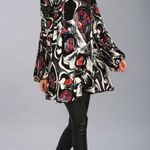 Free People  Drift Away Cold Shoulder Mini Dress / Tunic Top  Size S Photo 1