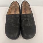 Alegria  Black Keli Glitter Leather Slip on Clogs Size 38 / 8-8.5 Wide Photo 8