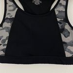 Torrid Black Grey Camo Plus Size Stretch Active Workout Racerback Sports Bra Photo 4