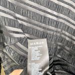 Reiss  Black Striped Long Sleeve Sheath Dress Photo 3