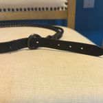 None Black Italian Braided Leather Belt Photo 7