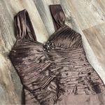 Jovani Beautiful Brown Prom Dress Evening Gown SZ6 Photo 1