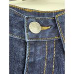 True Religion Mid Rise Jeans Womens 28 Blue Legging Flap Pockets Made in USA Photo 5