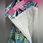 Lilly Pulitzer Melanie Pencil Knee-Length Skirt Blue Floral Peacock Women’s 6 Photo 2