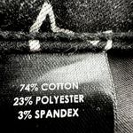 Blackheart  Cat Print Super Skinny Jeans Mid Ankle Cotton Black White 9 32x31 Photo 6