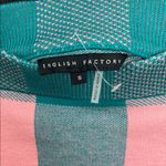 English Factory  Pink and Green Checkered Stretch Pencil Skirt Size Small Photo 1