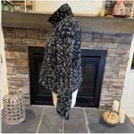 Eileen Fisher  Black and White Turtleneck Sweater Photo 2