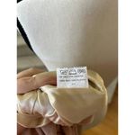 Revelry Stevie Satin Honey Beige 744 Champagne Maxi bow Shoulder Dress Gold Size 8 Photo 6