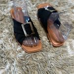 ALOHAS Sandals Black & Tan size 39/8.5 Photo 1
