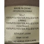 Issi Ladies Sleeveless Flowy Bottom Brown/Black Short Sleeve Dress SZ XSmall Photo 5