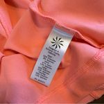 Athleta  Deuce Court Tennis Dress Melon Shock Built In Bra Sheer XS Coral Orange Photo 8