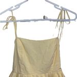 New Mable Butter Yellow spaghetti strap Bubble Mini Dress
party dress vacation Photo 2