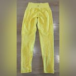 Buffbunny Flower Power yellow legging size large Photo 8