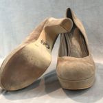 Gianni Bini  platform heels tan size 9.5 Photo 0