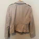 Ann Taylor  Trench Coat Double-Breasted Tan Beige Brown Cropped Jacket Size 10 Photo 1