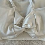 PINK Active Long Line Sports Bra White Size L Photo 4