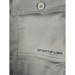 NWT Sportif USA Espa Plus Gray Shorts Womens Size 32 Activewear Utility Pockets Photo 8