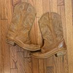 Durango  Tan Leather Cowboy Western Boots Photo 1