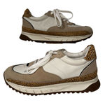 Madewell EUC  Kickoff Trainer Sneaker Spotted Dot Calf Hair - Women’s 9.5/Men’s 8 Photo 0