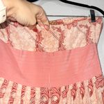 Plenty By Tracy Reese Plenty By Tracy Reece Pink Floral Silk Strapless Dress Size 4 Photo 4