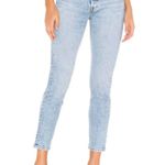 Levi's  501 S Skinny High Rise Raw Hem Jeans  Photo 0