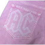 Lucky Brand AC DC Womens High Rise Mom Pink Denim Jean Shorts Rock & Roll 2/26 Photo 8