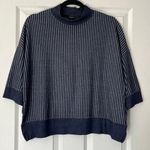 ZARA  Trafaluc Striped Textured Knit Top - Size S Photo 0