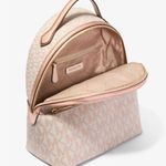 Michael Kors NWT Brand New Micheal Kors Sheila Medium Two-Tone Signature Logo Backpack Photo 1