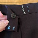 Lafayette 148 New York Irving Virgin Wool Blend Pants Plum Trousers NWT Size 10 Photo 1