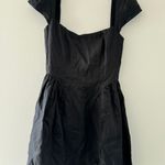 Reformation Oaklyn Black Mini Dress 0 Photo 3