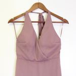 Birdy Grey  Moni Convertible Halter Maxi Dress in Dark‎ Mauve Size XS Photo 2