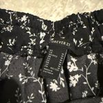 Forever 21 Skort Black White Floral Photo 1