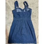 Lulus Women's Sleeveless Blue Denim Button Photo 10